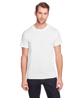 102A - Threadfast Apparel Unisex Tri-blend Short-Sleeve T-Shirt | Solid White Tri-blend
