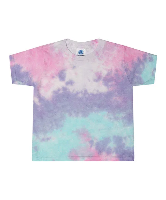 1050CD - Tie-Dye Ladies Cropped T-Shirt | Cotton Candy