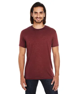 115A - Threadfast Apparel Unisex Cross Dye Short Sleeve T-Shirt | Black Cherry