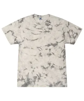 1390 - Tie-Dye Crystal Wash T-Shirt | Silver