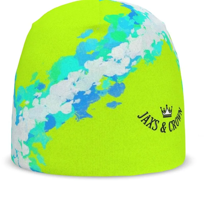 #169 JAXS N CROWN COLLECTION a green beanie