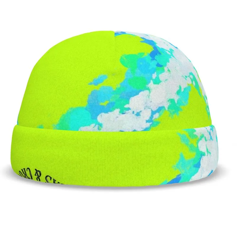#169 JAXS N CROWN COLLECTION a green beanie