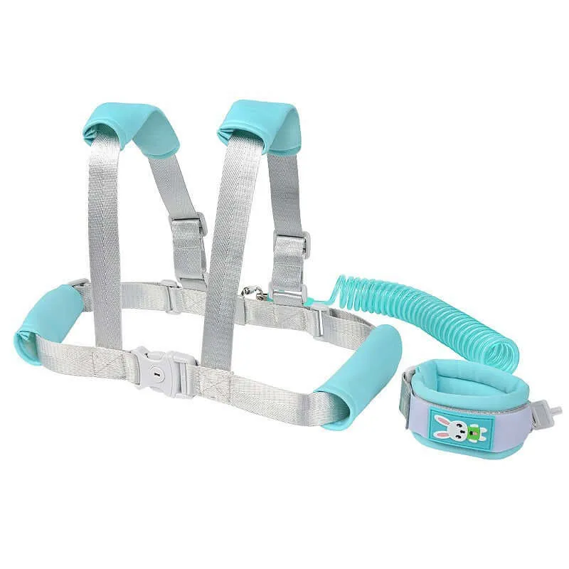 2 in 1: Toddler harness   Anti-slip wrist strap