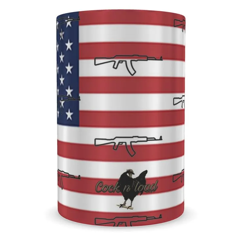 #411 cocknload wine bottle cooler usa print