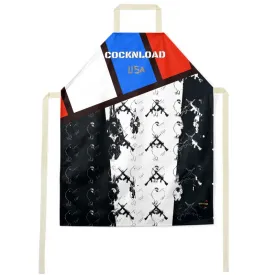 #448 cocknload Designer Apron