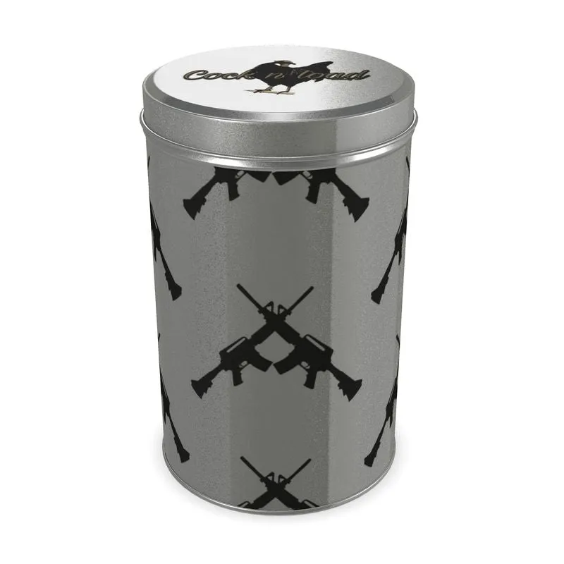 #503 cocknload cylinder tins gun  print