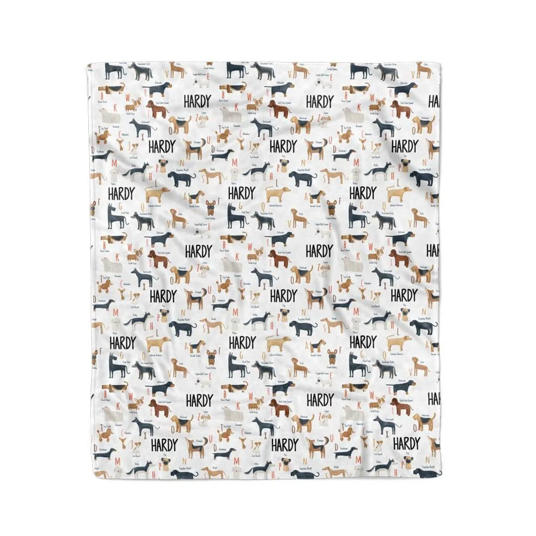ABC Paw-ty Personalized Kids Blanket