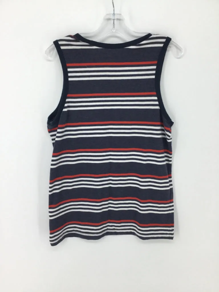 Abercrombie Child Size 11 Blue Stripe Tank top - boys