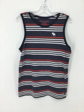 Abercrombie Child Size 11 Blue Stripe Tank top - boys