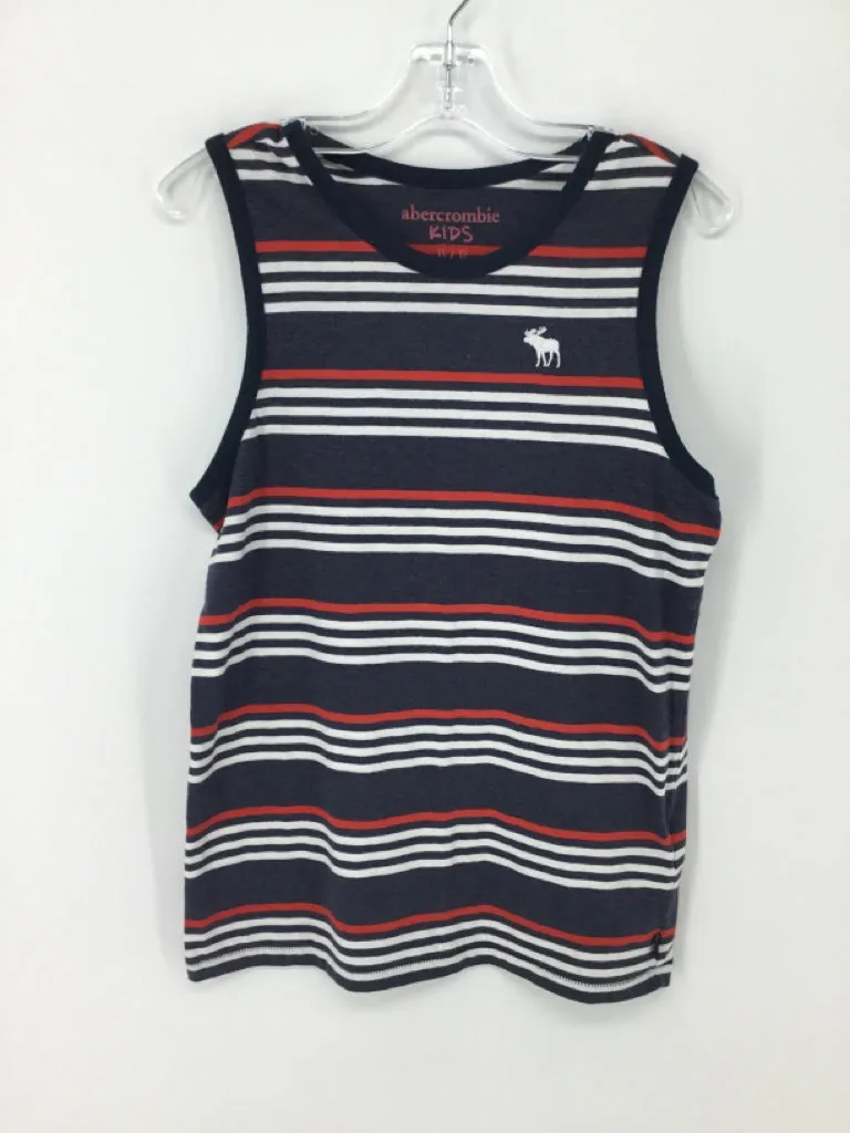 Abercrombie Child Size 11 Blue Stripe Tank top - boys