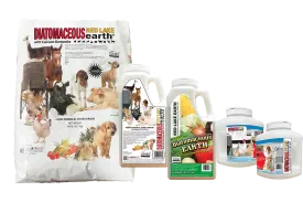 Absorbent Products Red Lake Earth Diatomaceous with Calcium Bentonite