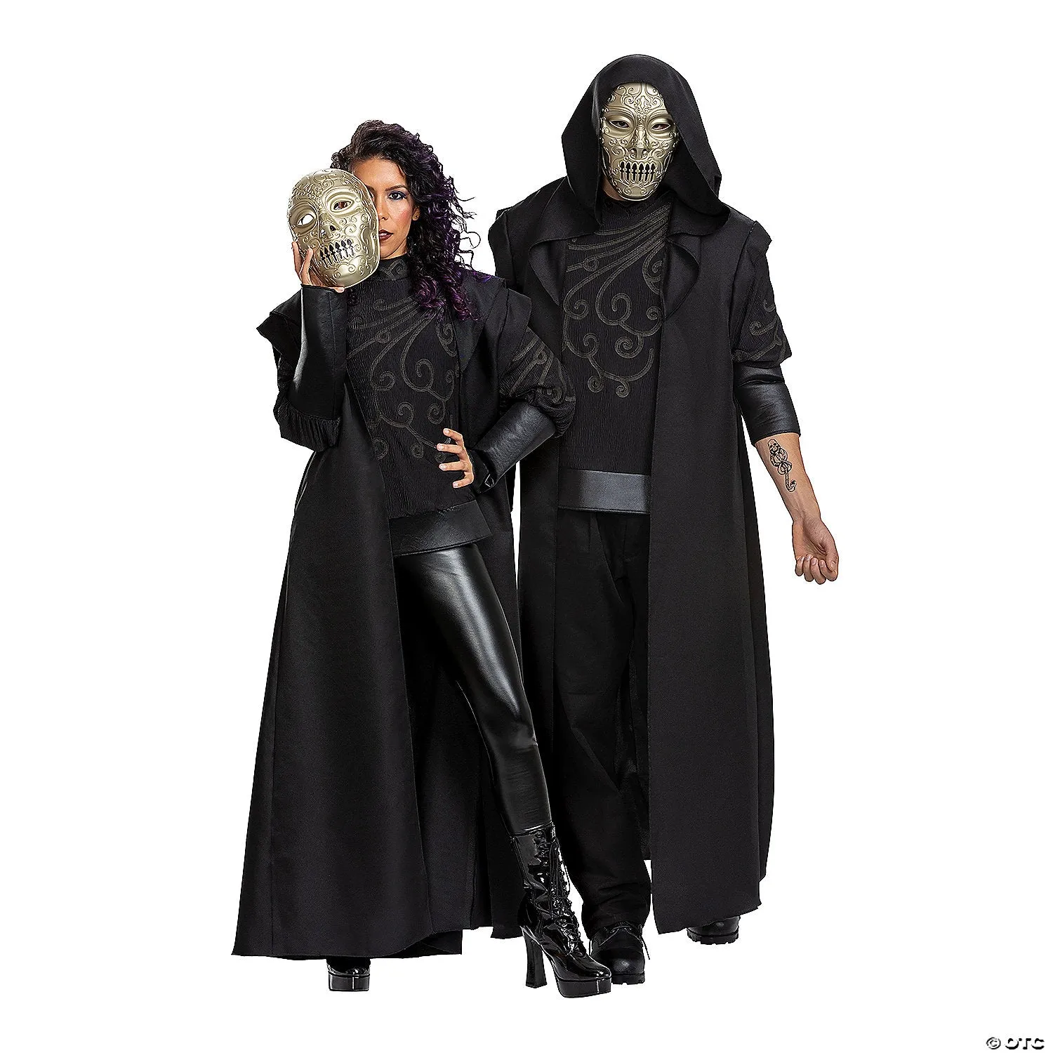 Adults Deluxe Harry Potter™ Death Eater Costume - XS/Small 30-36