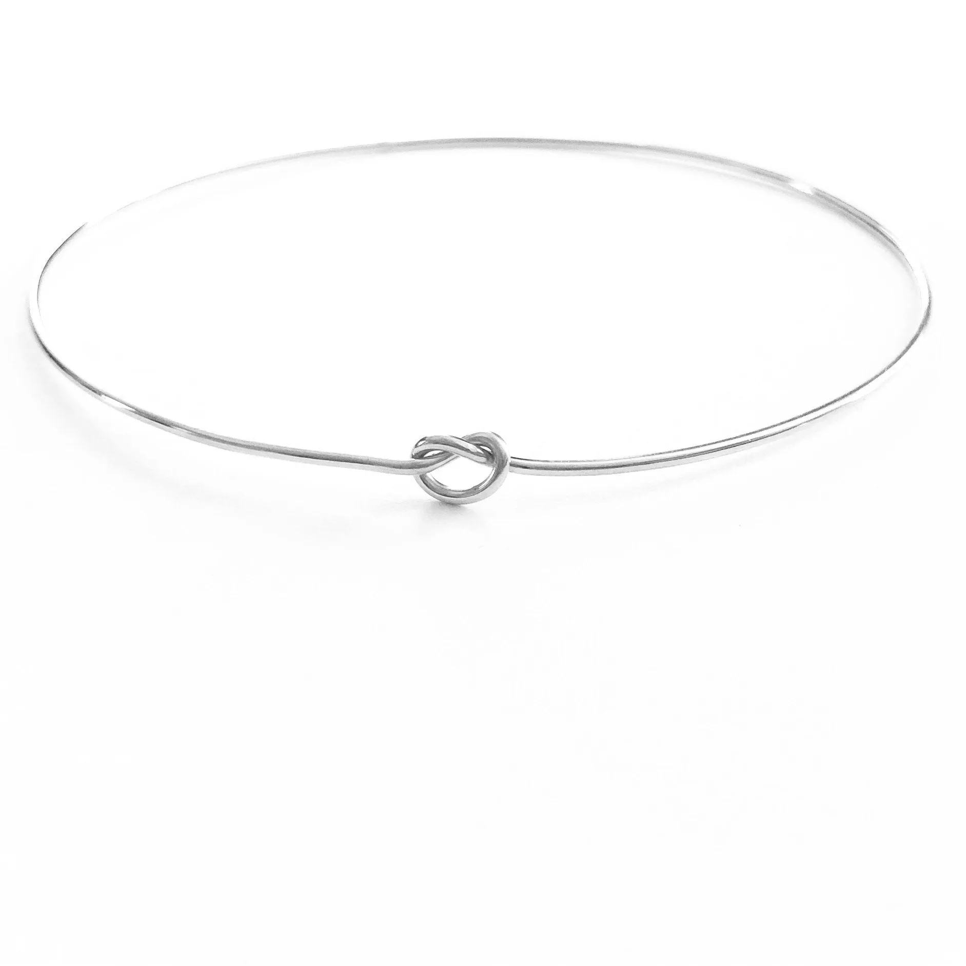Agapantha Jewelry Shelby Love Knot Bangle