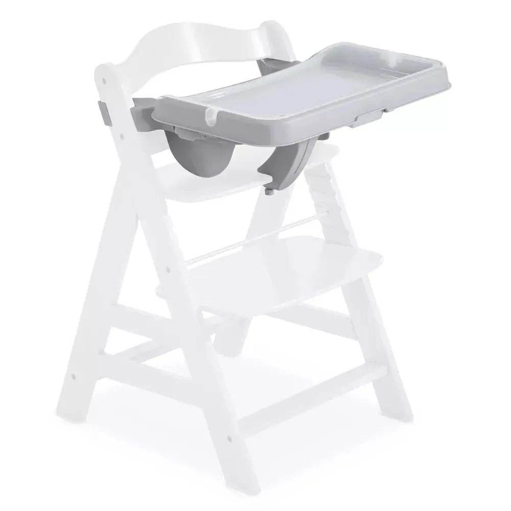 Alpha  Highchair with Tray - Grey