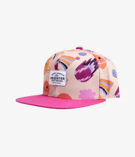 Another Planet Snapback Hat - Fuchsia | Headster