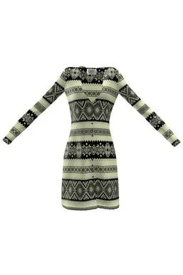 Arabesque Ladies Cardigan Dress