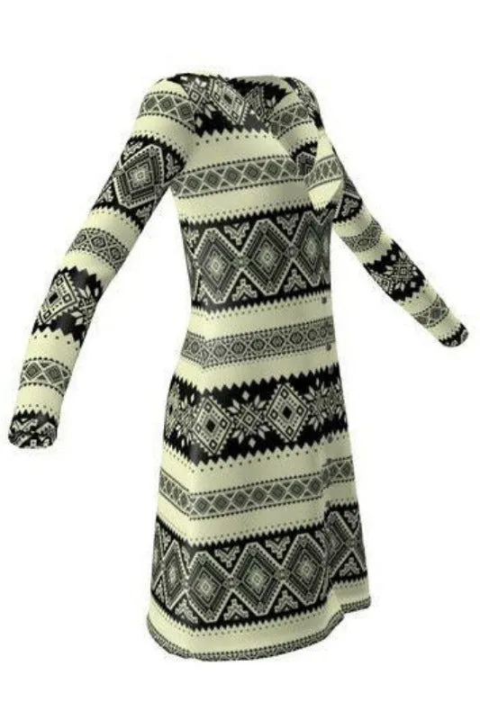 Arabesque Ladies Cardigan Dress