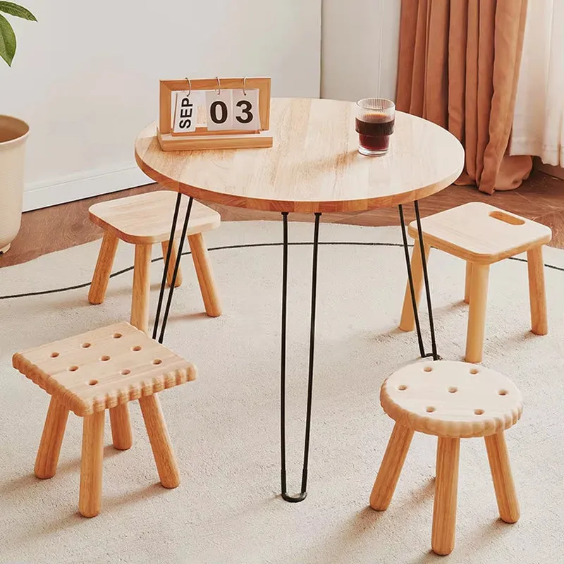 Assemblable Children'S Room Decoration Animal Shaped Creative Cartoon Kid Wooden Chairs