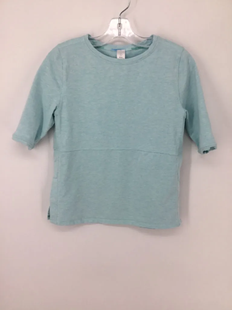 Athleta Girl Child Size 8 Blue Shirt - girls