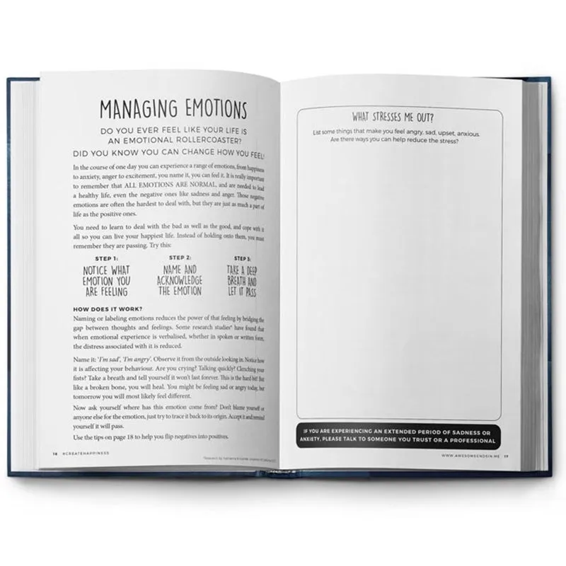 Awesome Inc - Resilient ME Gratitude Journal for Teens - Dream Big