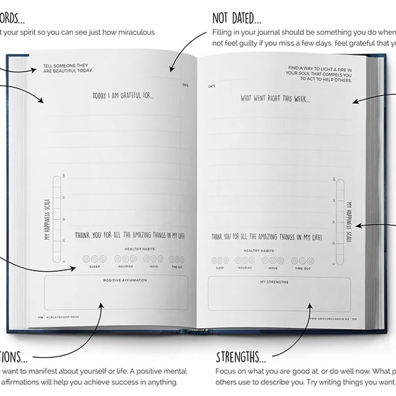 Awesome Inc - Resilient ME Gratitude Journal for Teens - Dream Big