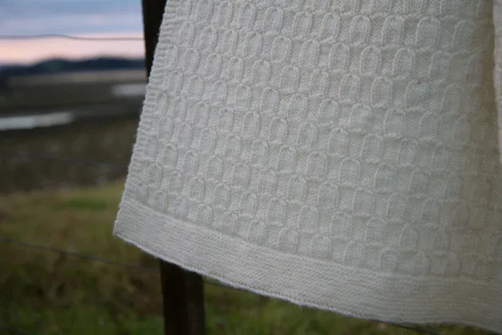 Baby Cakes Waffle Blanket Bc57 Knitting Pattern