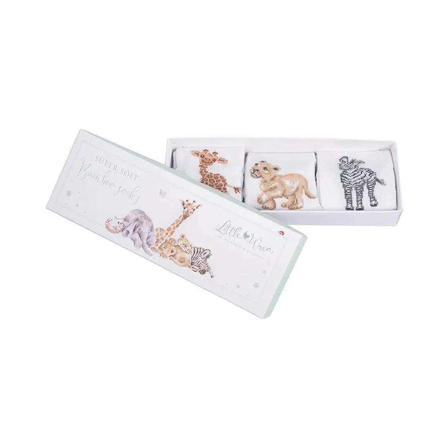 Baby Sock Gift Set - LTW-SOCK006 - Little Savannah (6-12 mos)