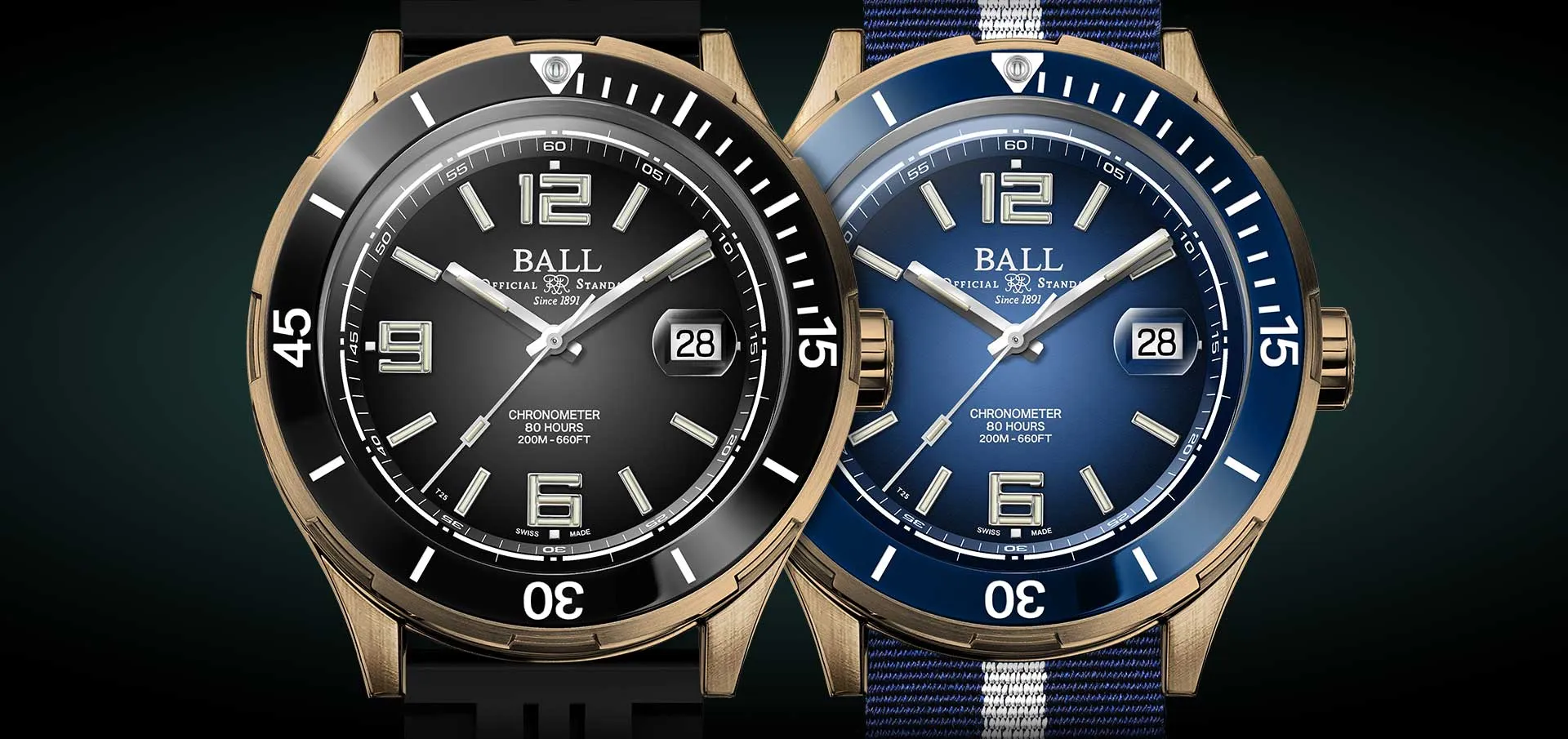 Ball Roadmaster M Archangel Bronze Collection 43mm DD3072B