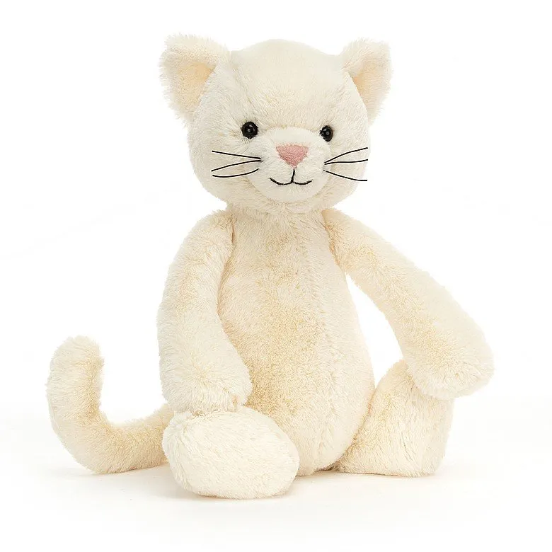 Bashful Cream Kitten Jellycat, Medium