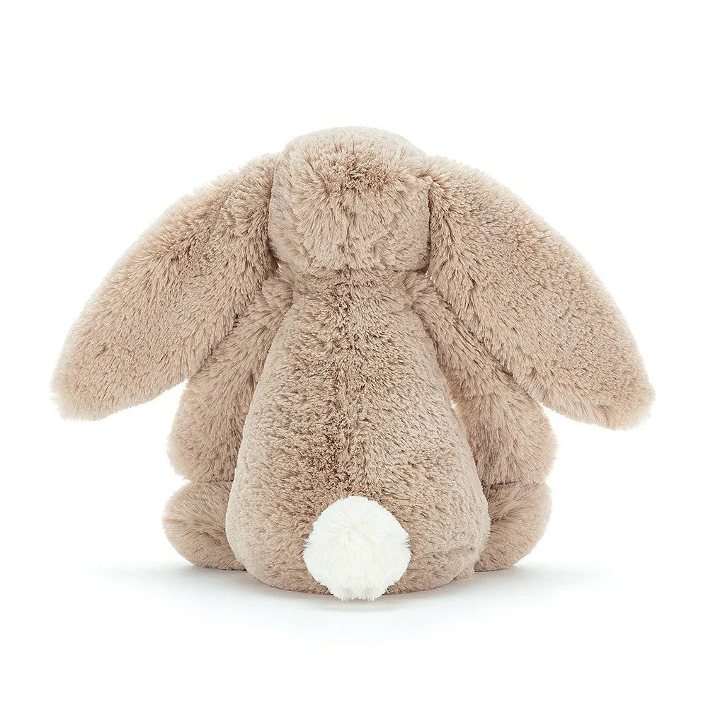Beige Bashful Bunny Jellycat, Medium