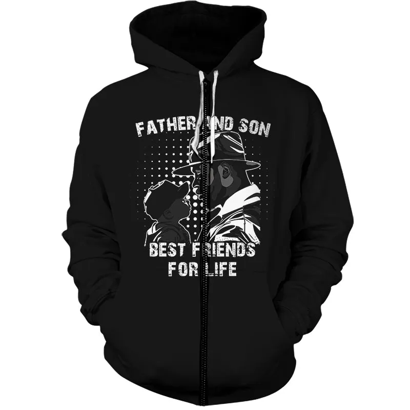 Best Friend For Life Is Father And Son Hoodie & Zip Hoodie