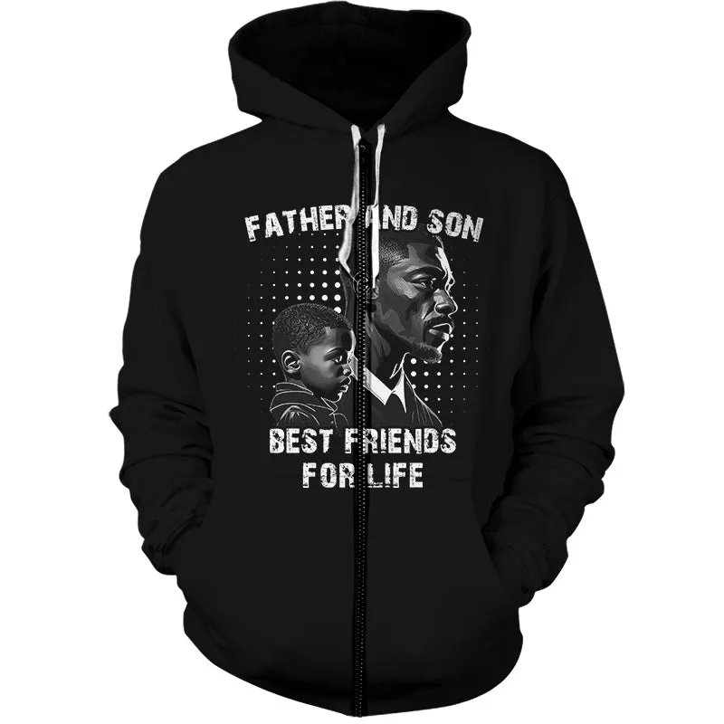Best Friend For Life Is Father And Son Hoodie & Zip Hoodie