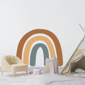 Boho Jumbo Rainbow Fabric Decal - Simple
