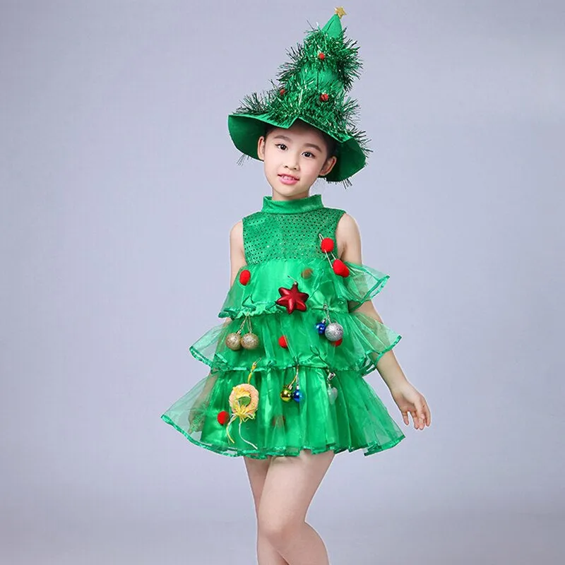 Christmas Tree Cosplay Costume