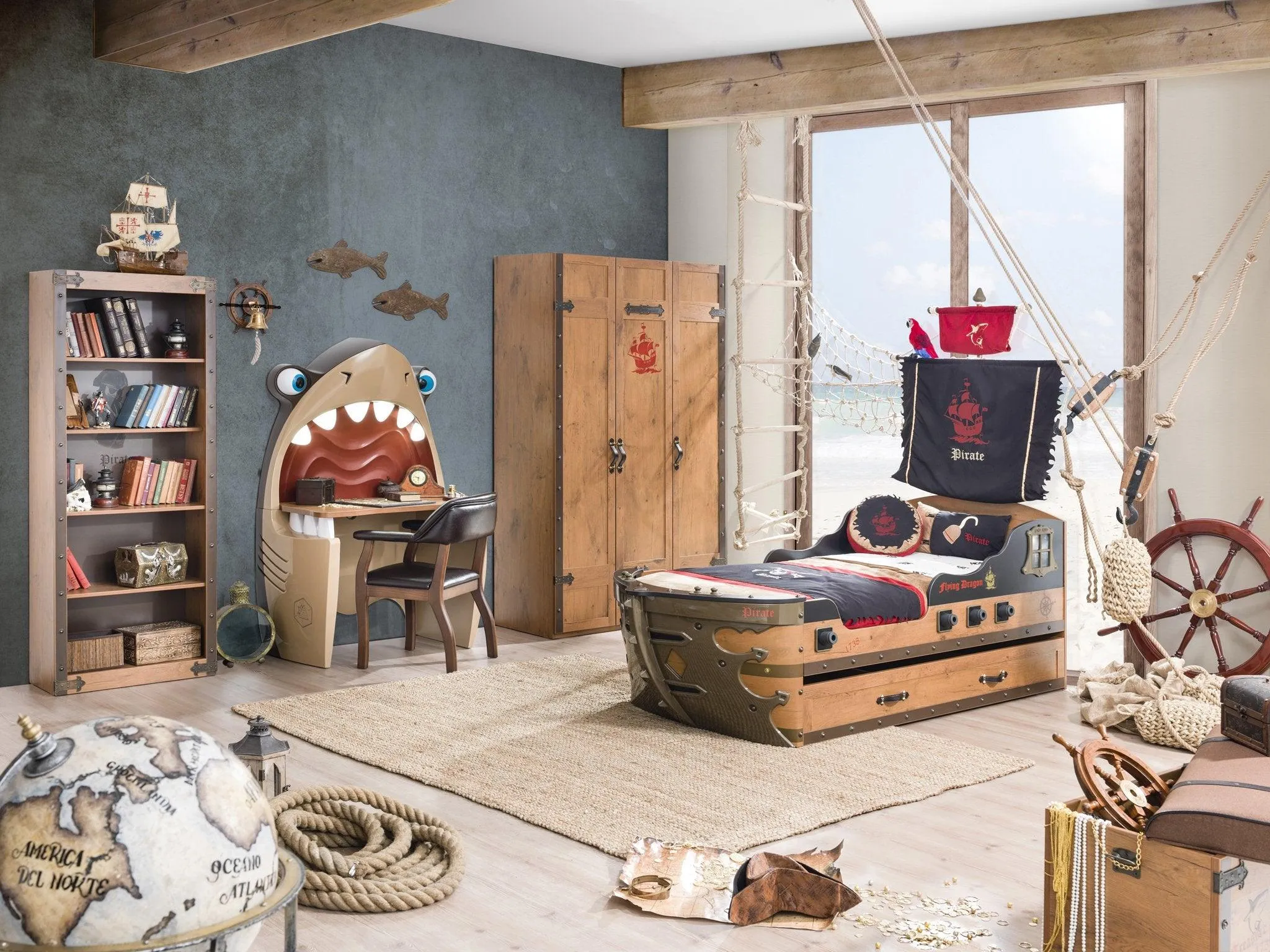 Cilek Pirate Bookcase