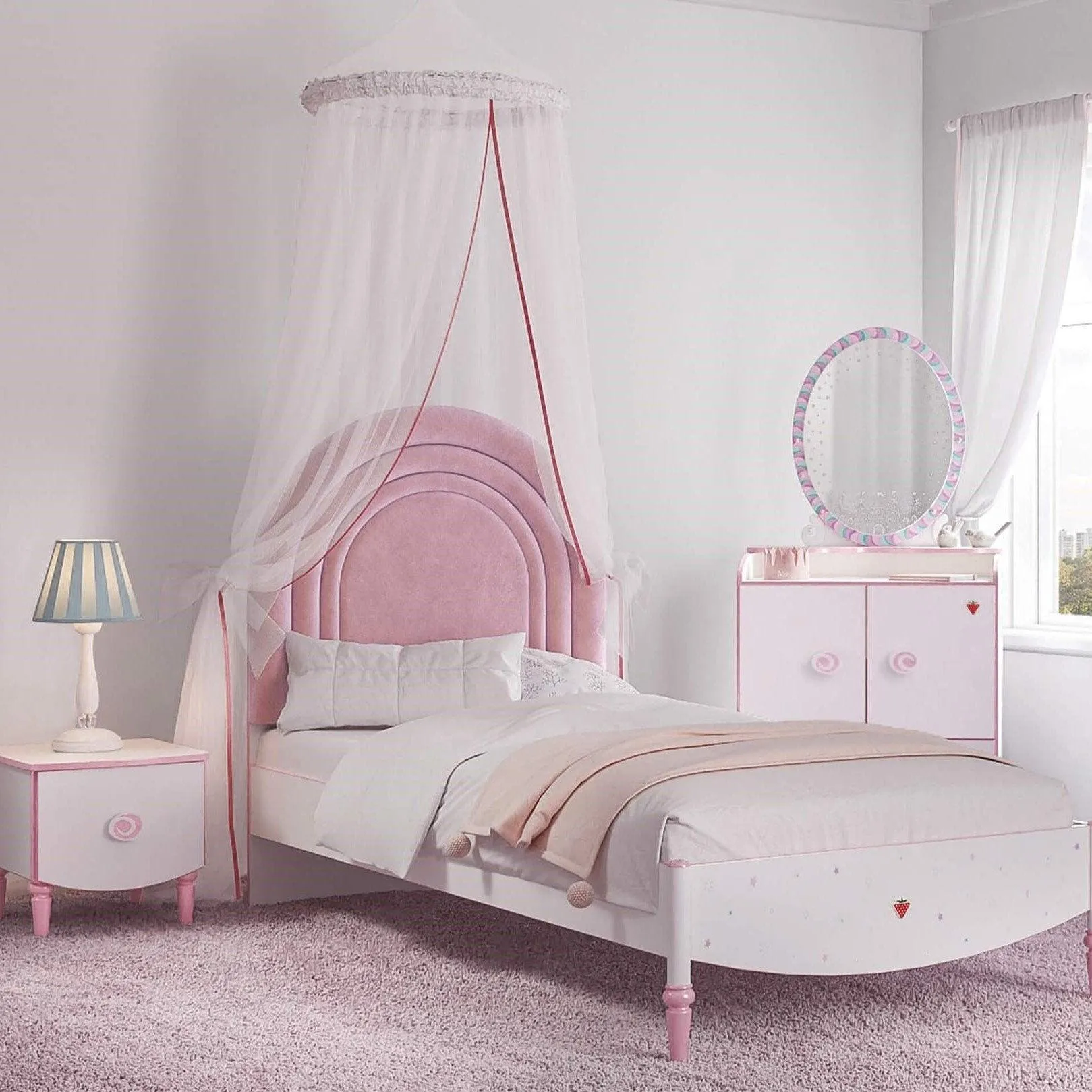 Cilek Princess Bed (90x200 cm)