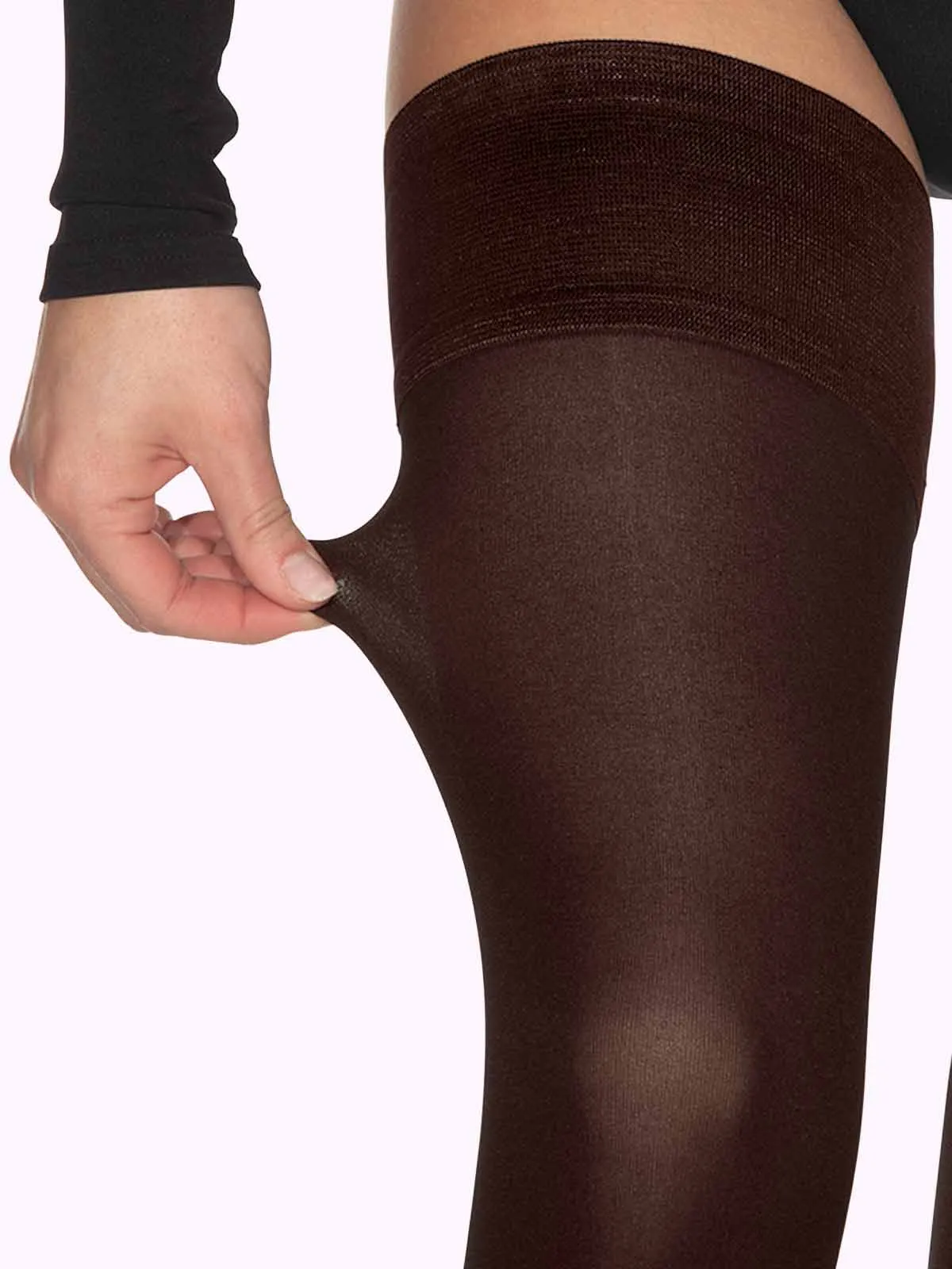 CLAUDIA Matte Thigh Highs