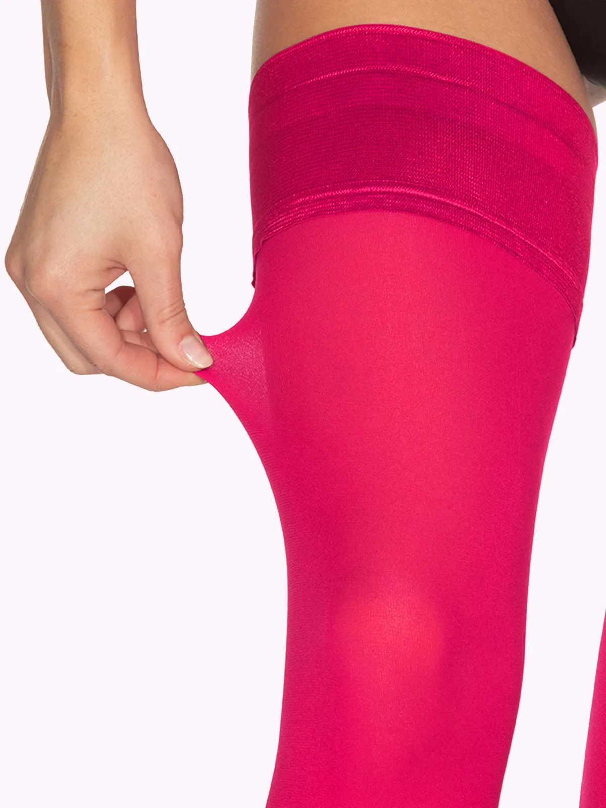 CLAUDIA Matte Thigh Highs