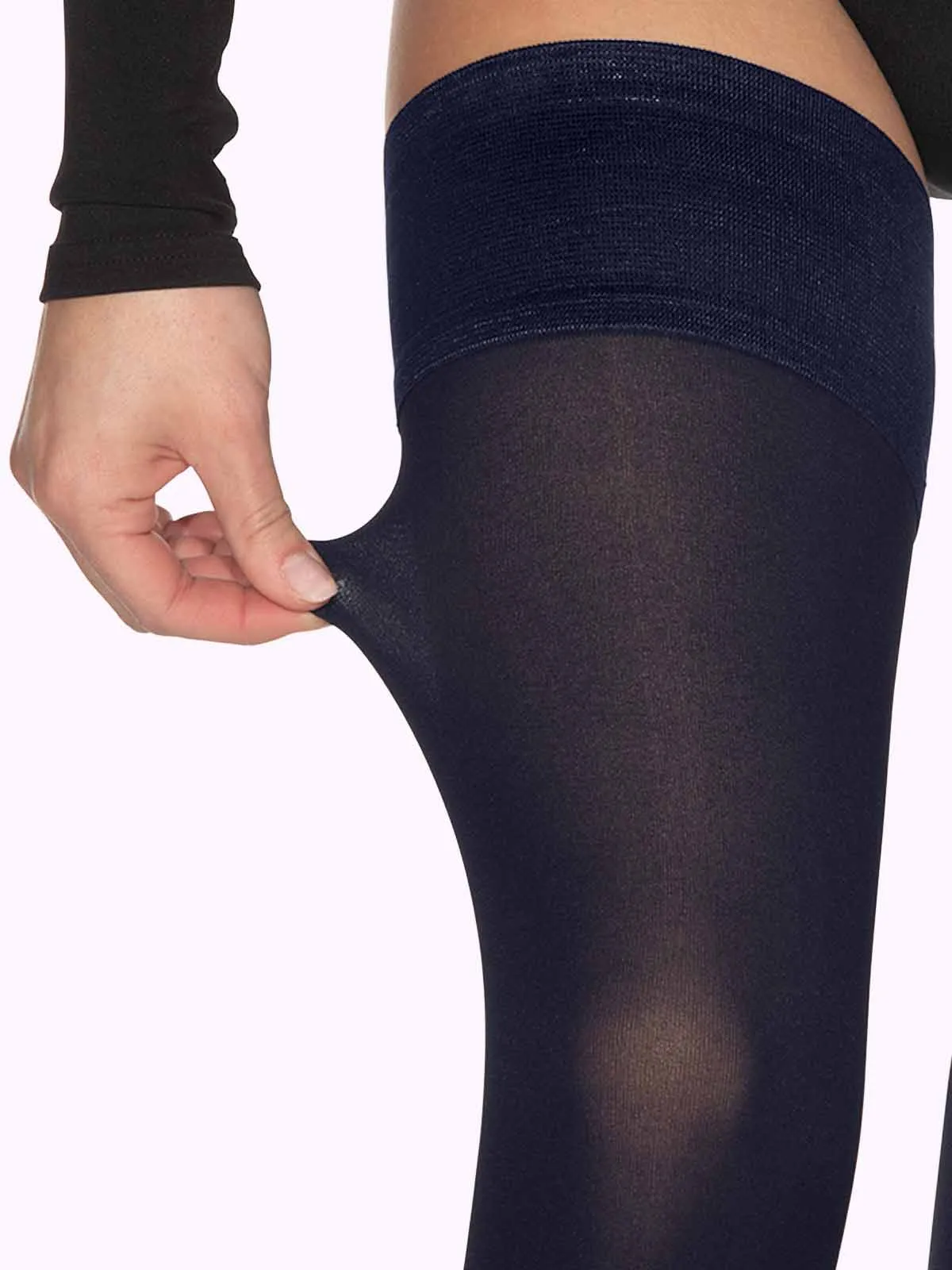 CLAUDIA Matte Thigh Highs