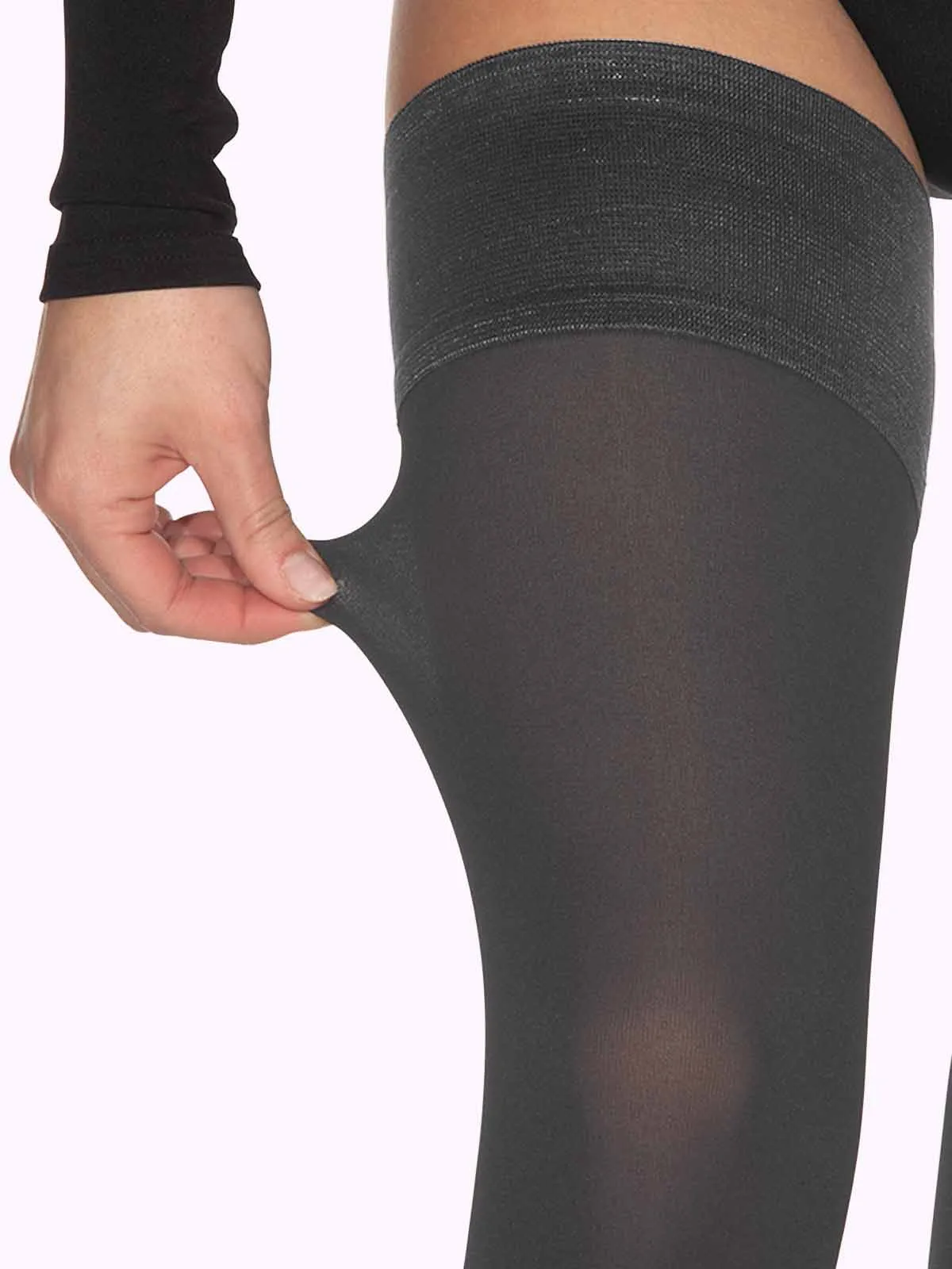 CLAUDIA Matte Thigh Highs