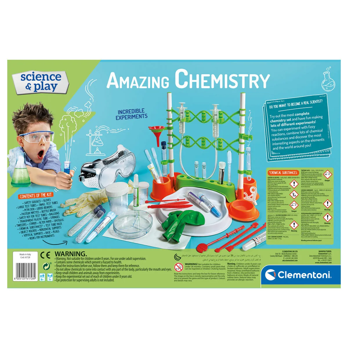 Clementoni Amazing Chemistry Set