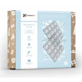 Connetix Tiles - 2 Piece Base Plate Set | Clear