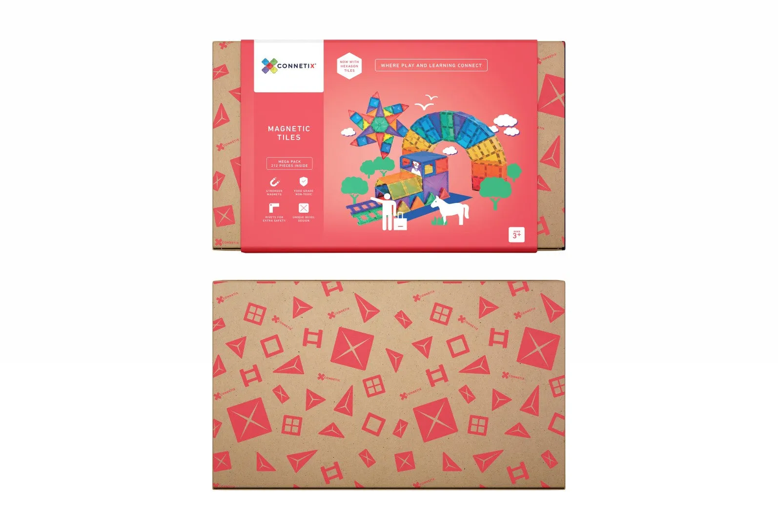 Connetix Tiles - 212 Piece Mega Set