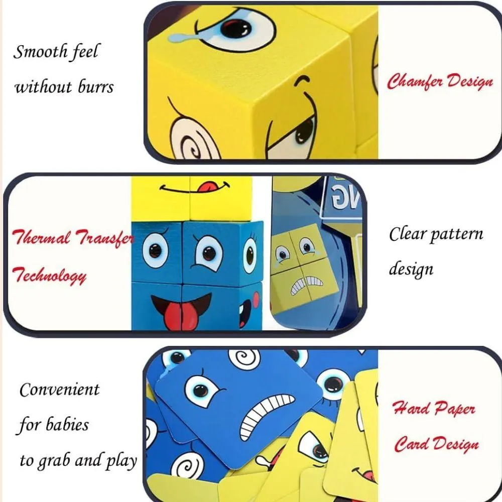 Crazy Puzzle Game For Kids ( 16 Blocks   72 Playing Cards)