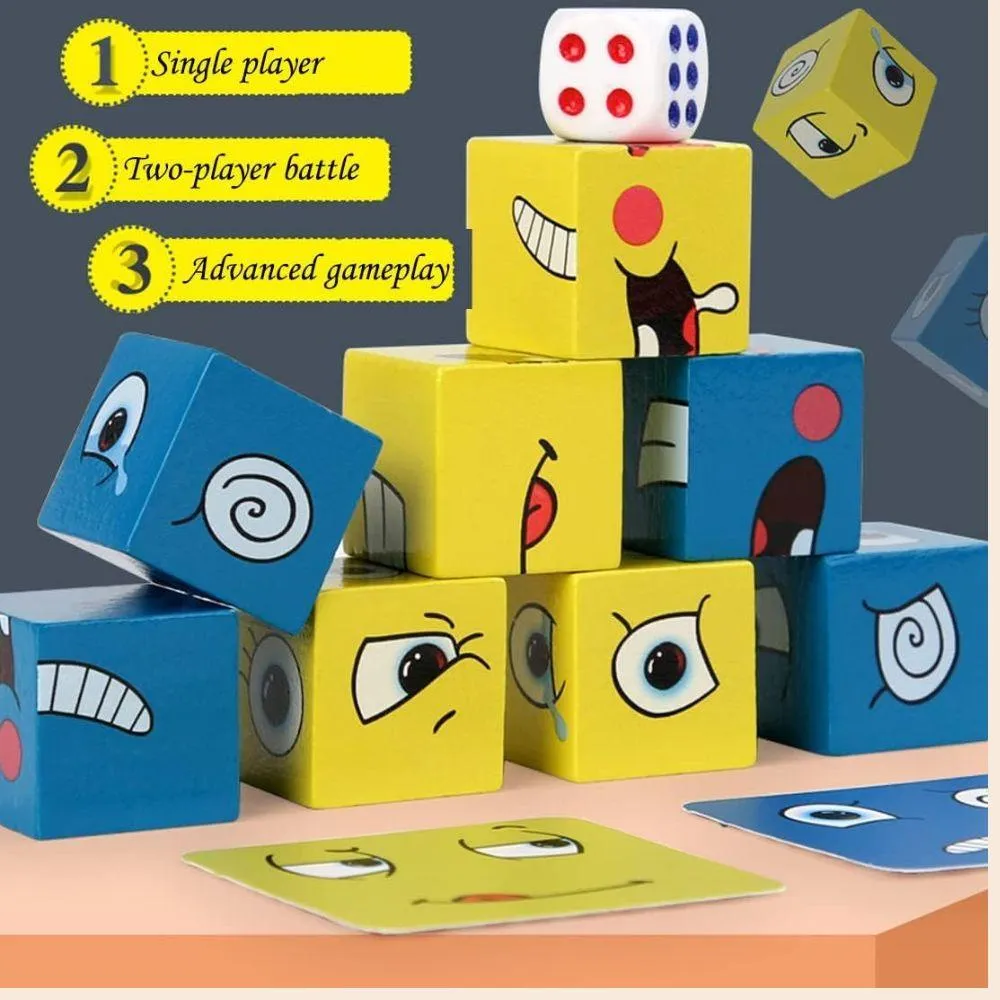 Crazy Puzzle Game For Kids ( 16 Blocks   72 Playing Cards)
