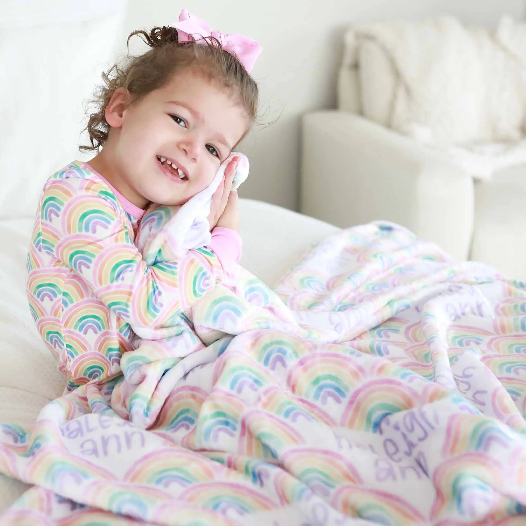 Daydream Personalized Kids Blanket