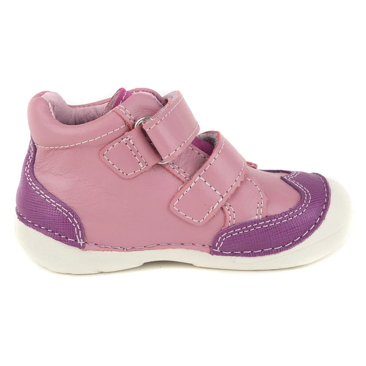 D.D. Step toddler girl shoes pink and purple with diamonds size US 4-8