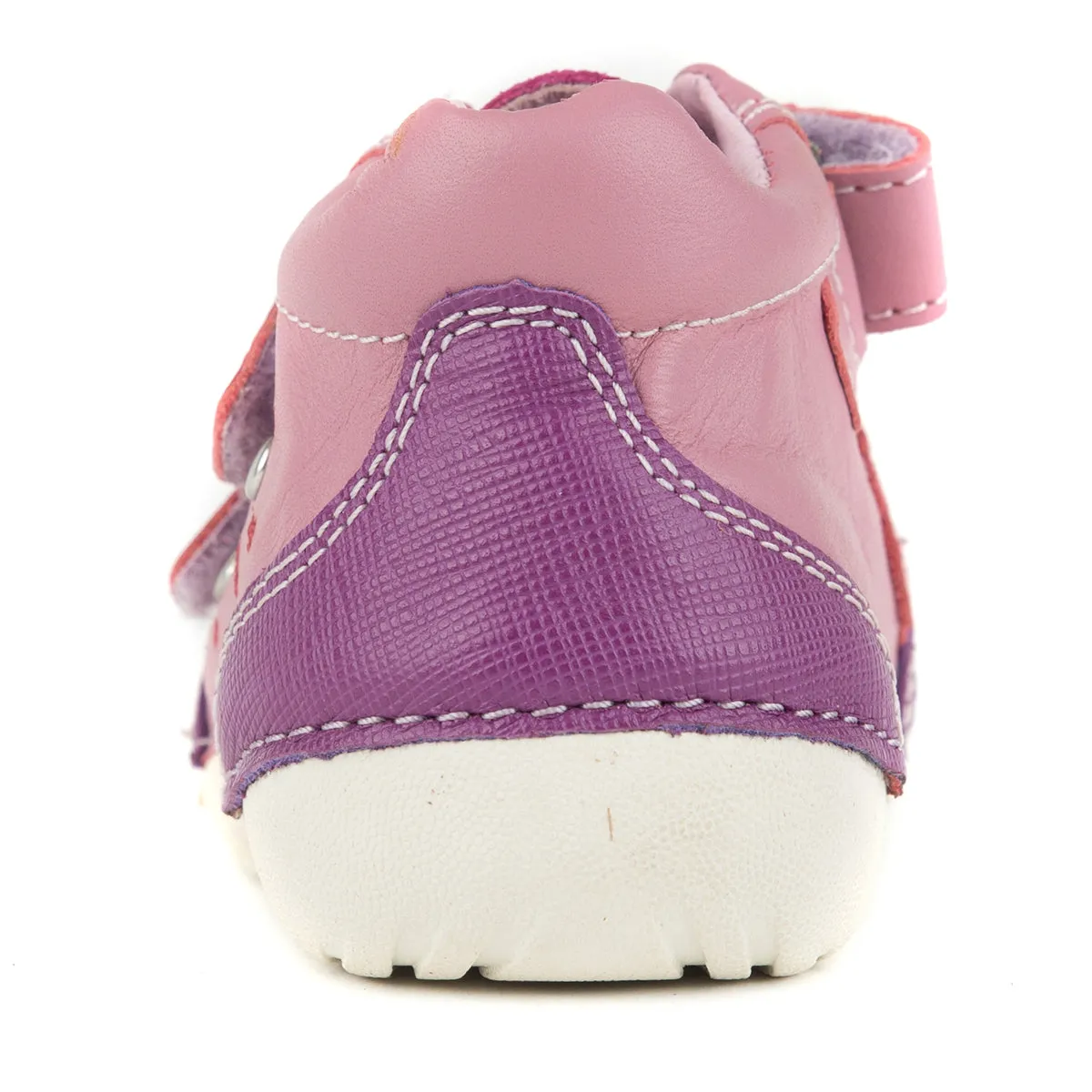 D.D. Step toddler girl shoes pink and purple with diamonds size US 4-8