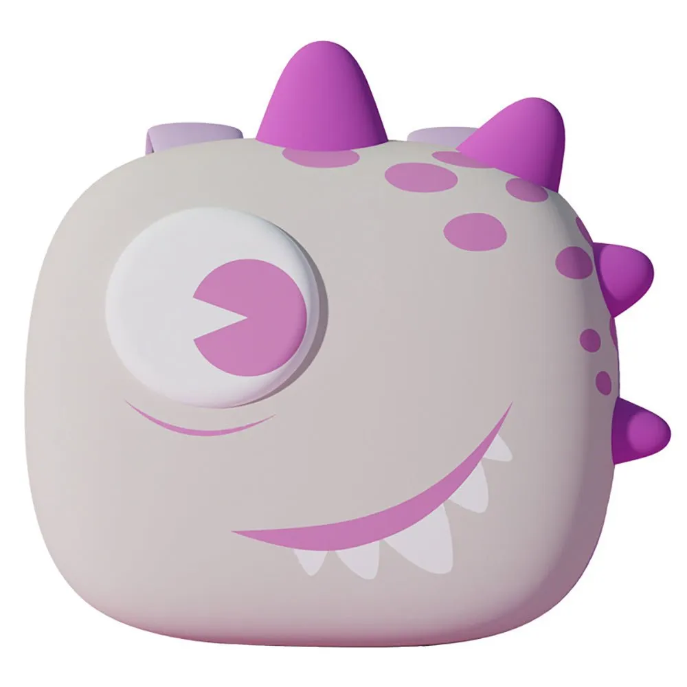 Dewy the Smiley Monster, 3d Lightweight Ergo Backpack for Toddlers and Kids 