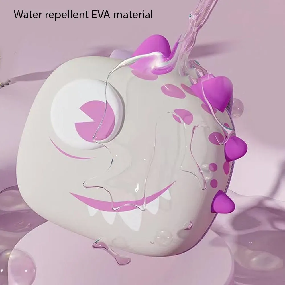 Dewy the Smiley Monster, 3d Lightweight Ergo Backpack for Toddlers and Kids 